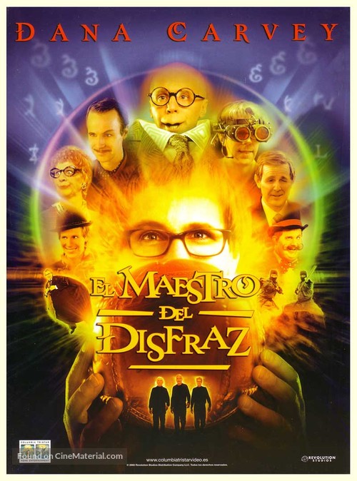 The Master of Disguise - Spanish poster