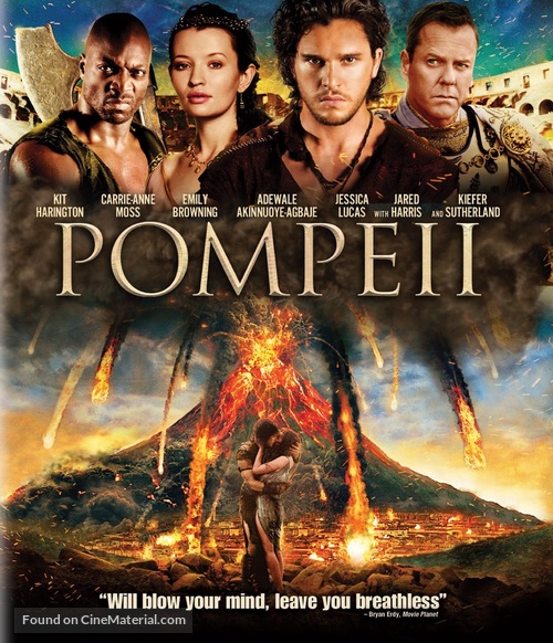 Pompeii - Blu-Ray movie cover