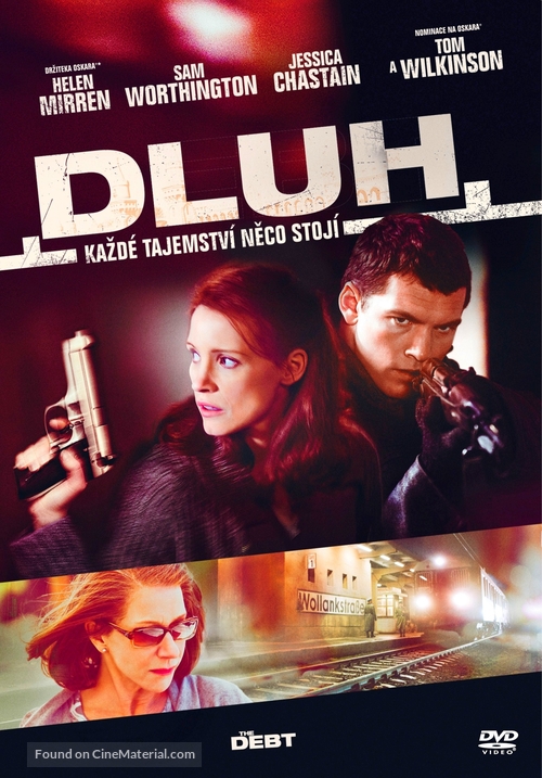 The Debt - Czech DVD movie cover