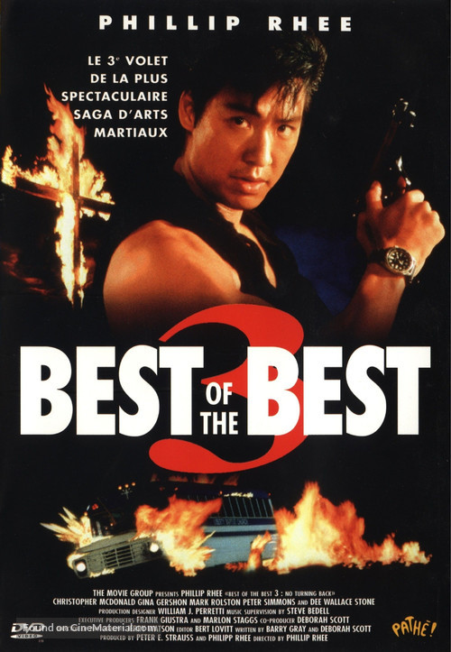 Best of the Best 3: No Turning Back - French Movie Cover