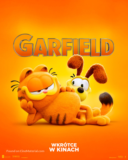 The Garfield Movie - Polish Movie Poster