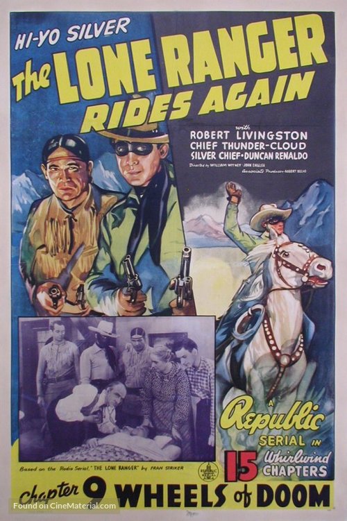 The Lone Ranger Rides Again - Movie Poster