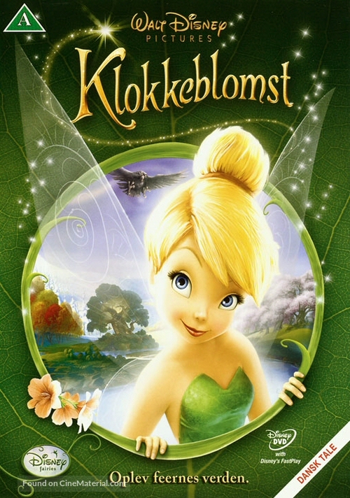 Tinker Bell - Danish DVD movie cover