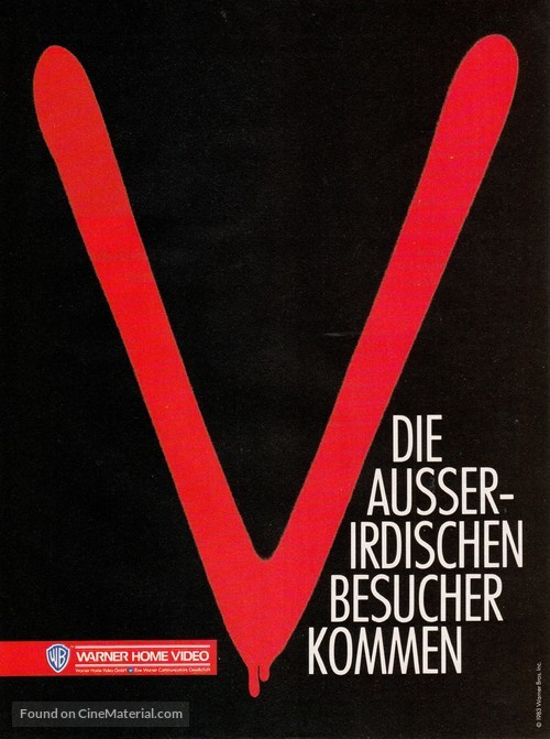 V - German DVD movie cover