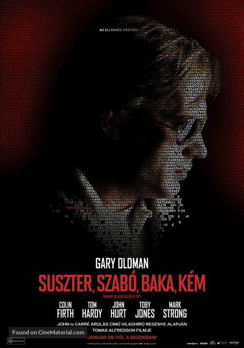 Tinker Tailor Soldier Spy - Hungarian Movie Poster