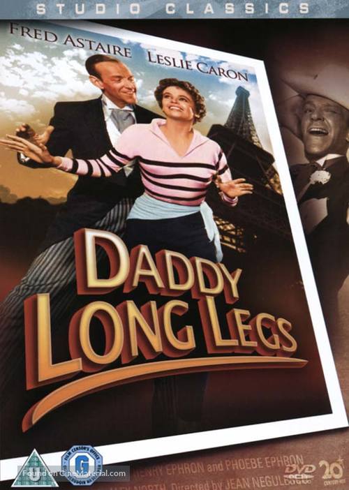 Daddy Long Legs - British DVD movie cover