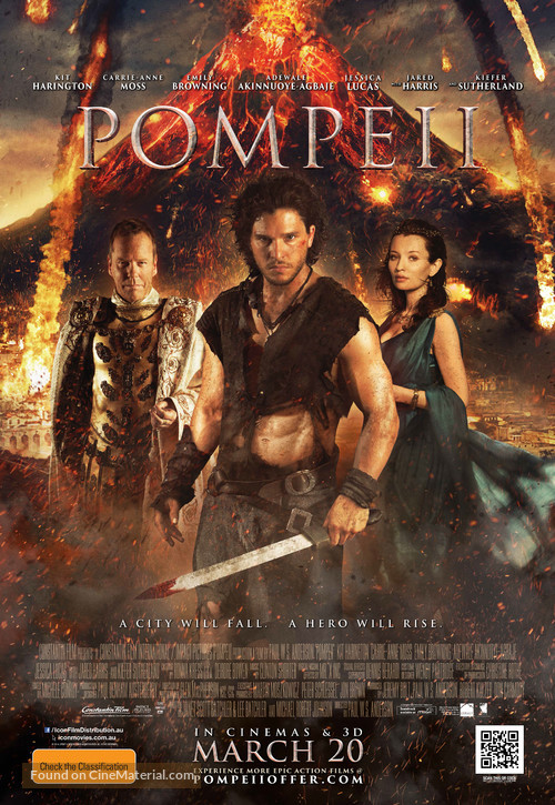 Pompeii - Australian Movie Poster