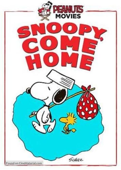 Snoopy Come Home - DVD movie cover