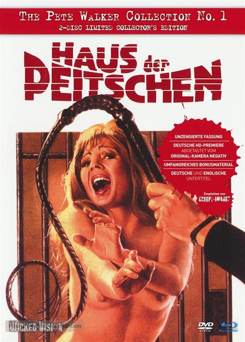 House of Whipcord - German Blu-Ray movie cover