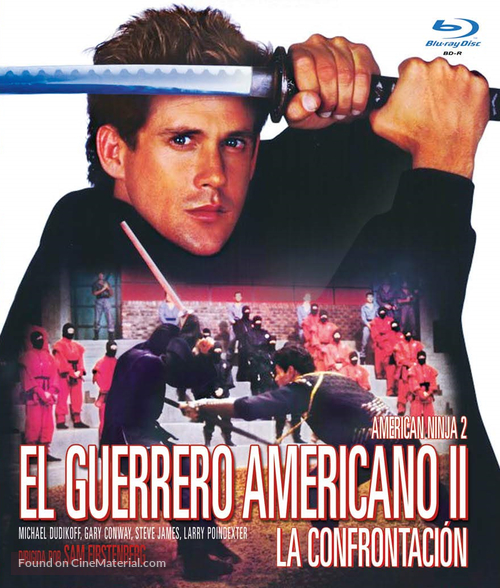American Ninja 2: The Confrontation - Spanish Movie Cover