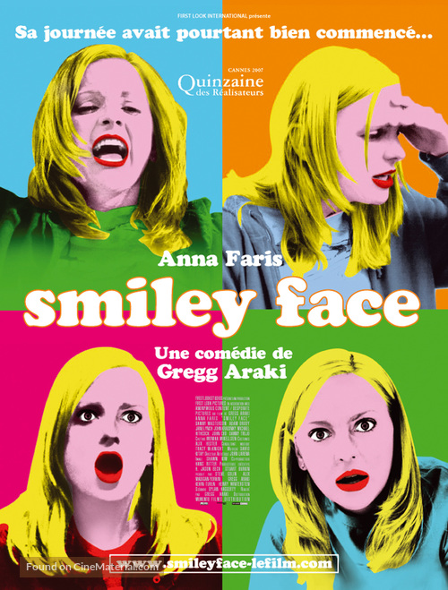 Smiley Face - French Movie Poster