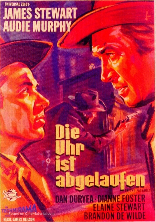 Night Passage - German Movie Poster