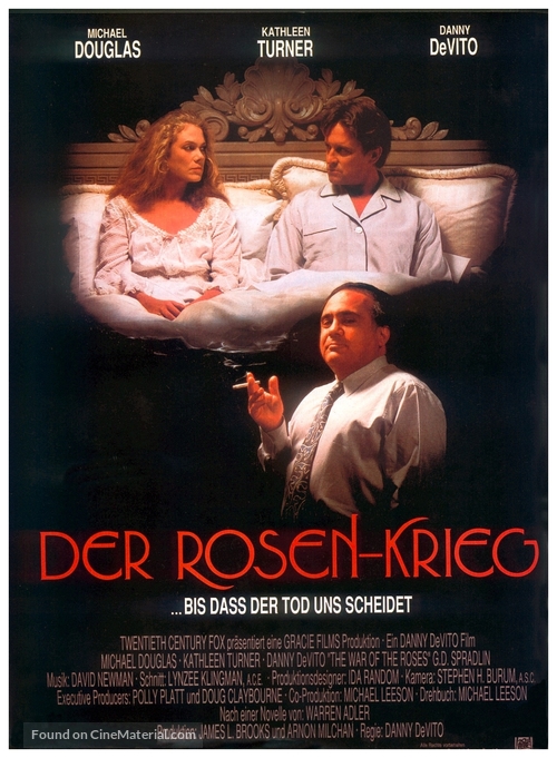 The War of the Roses - German Movie Poster
