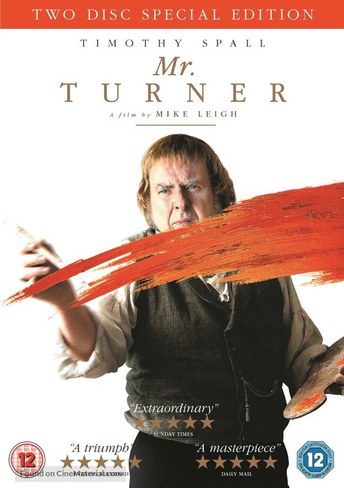 Mr. Turner - British DVD movie cover