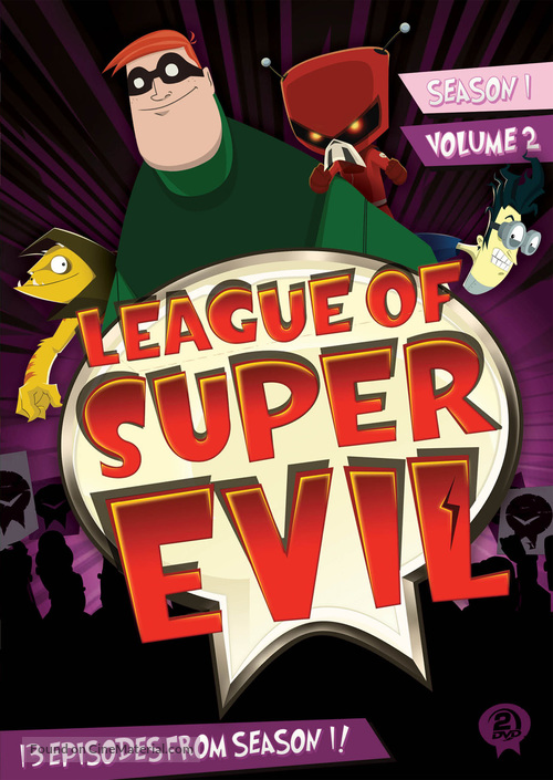 &quot;The League of Super Evil&quot; - DVD movie cover