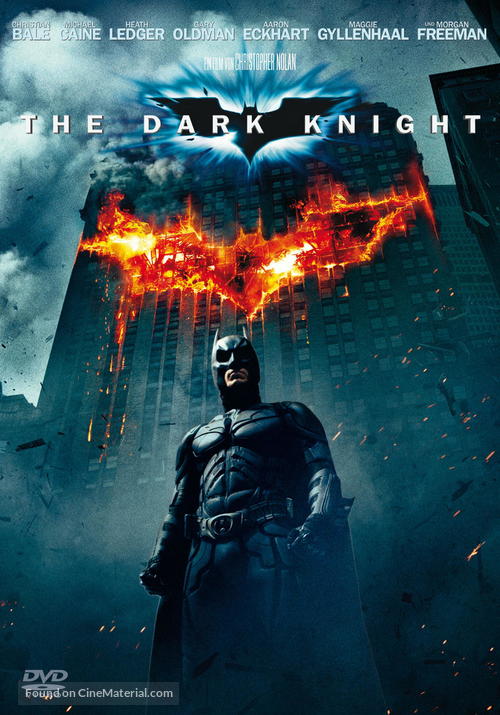 The Dark Knight - German DVD movie cover