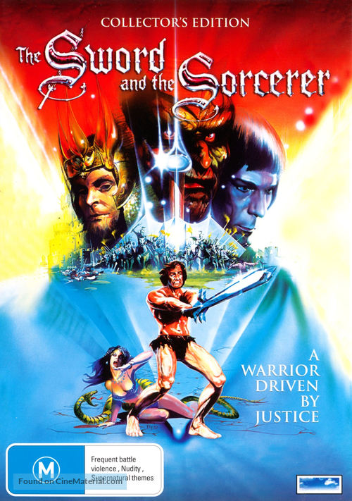 The Sword and the Sorcerer - Australian DVD movie cover