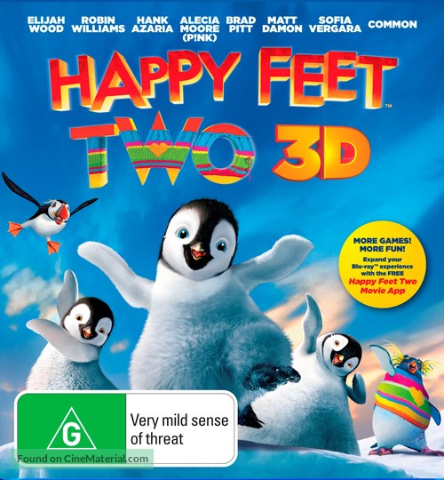 Happy Feet Two - Australian Movie Cover