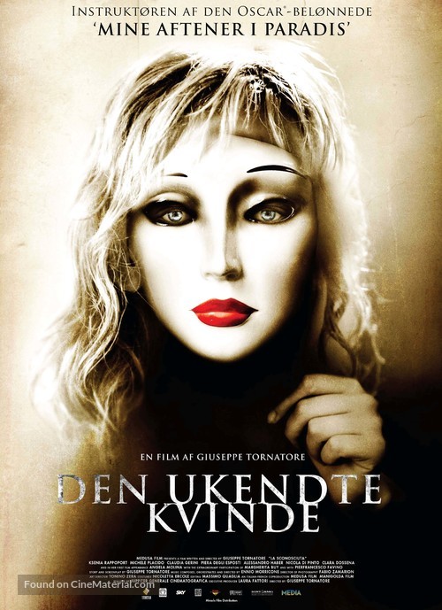 La sconosciuta - Danish Movie Poster