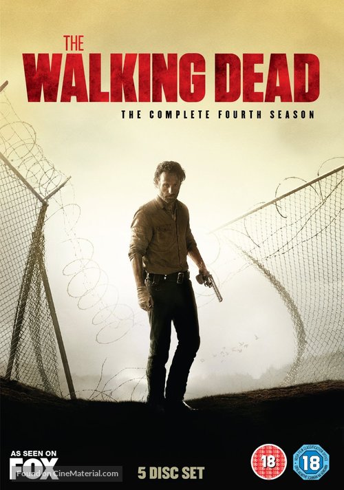 &quot;The Walking Dead&quot; - British DVD movie cover