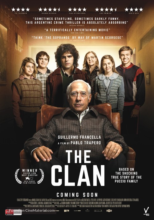El Clan - Australian Movie Poster