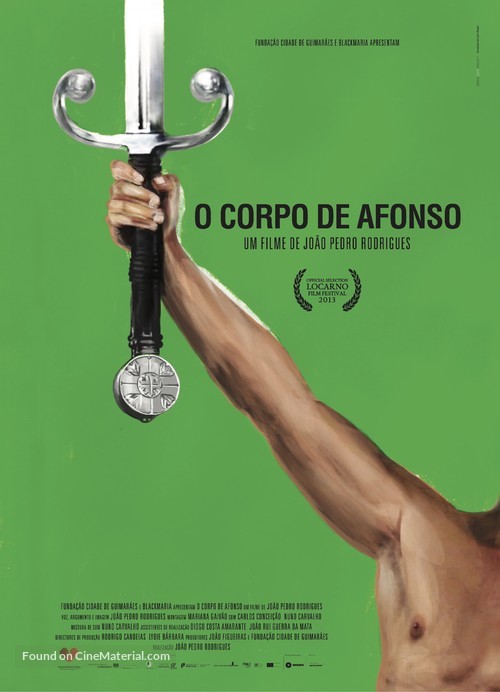 O Corpo de Afonso - Portuguese Movie Poster