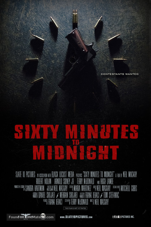 Sixty Minutes to Midnight - Canadian Movie Poster