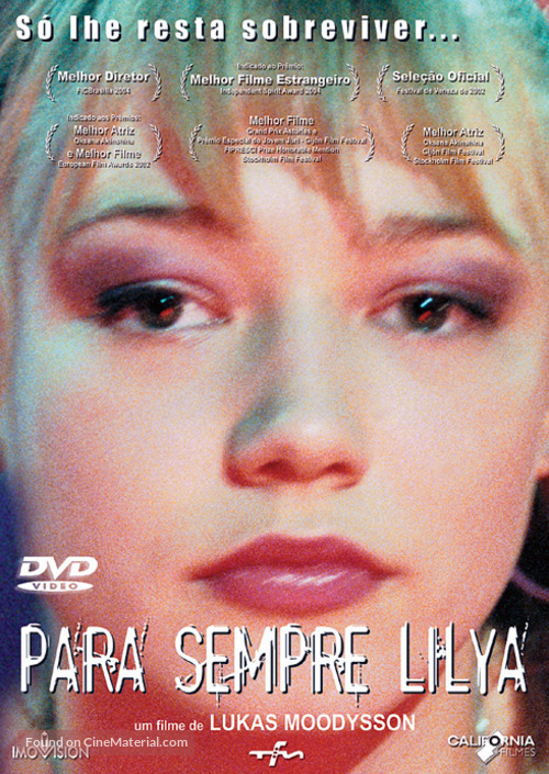 Lilja 4-ever - Brazilian DVD movie cover