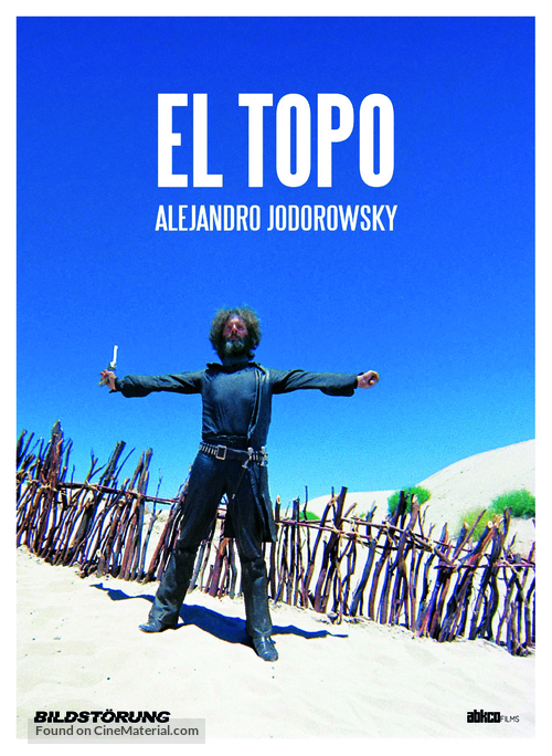 El topo - German Movie Cover