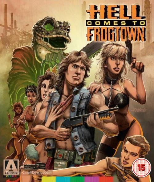 Hell Comes to Frogtown - British Blu-Ray movie cover