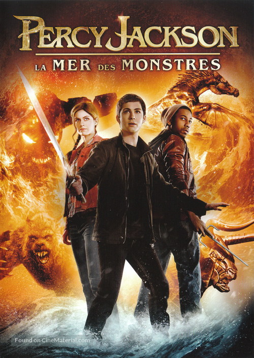 Percy Jackson: Sea of Monsters - French Movie Cover