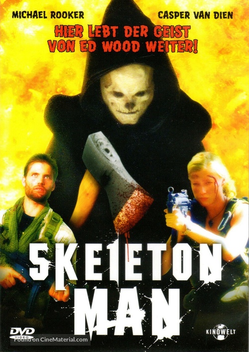 Skeleton Man - German DVD movie cover