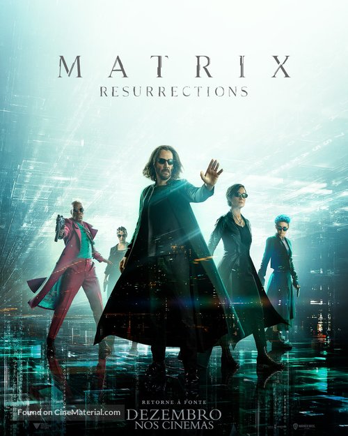 The Matrix Resurrections - Brazilian Movie Poster