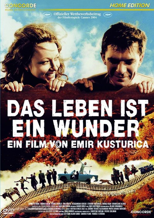 Zivot je cudo - German DVD movie cover