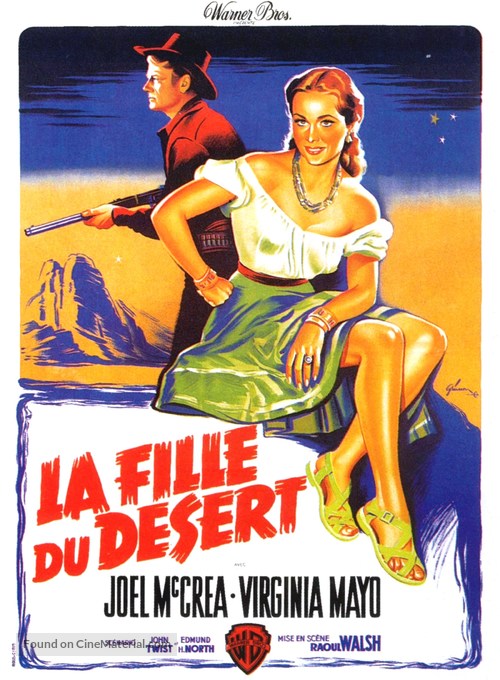 Colorado Territory - French Movie Poster