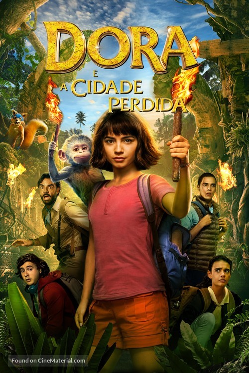 Dora and the Lost City of Gold - Brazilian Video on demand movie cover