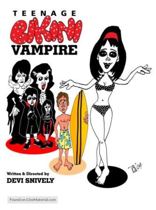 Teenage Bikini Vampire - British Movie Poster