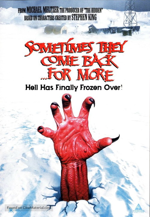 Sometimes They Come Back... for More - DVD movie cover