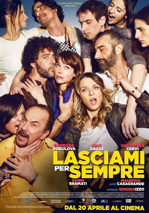 Lasciami per sempre - Italian Movie Poster