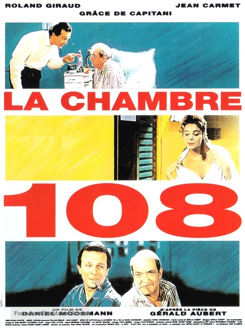 La chambre 108 - French Movie Poster