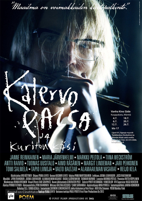 Kalervo Palsa ja kuriton k&auml;si - Finnish Movie Poster