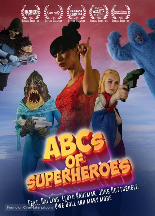 ABCs of Superheroes - German Movie Poster