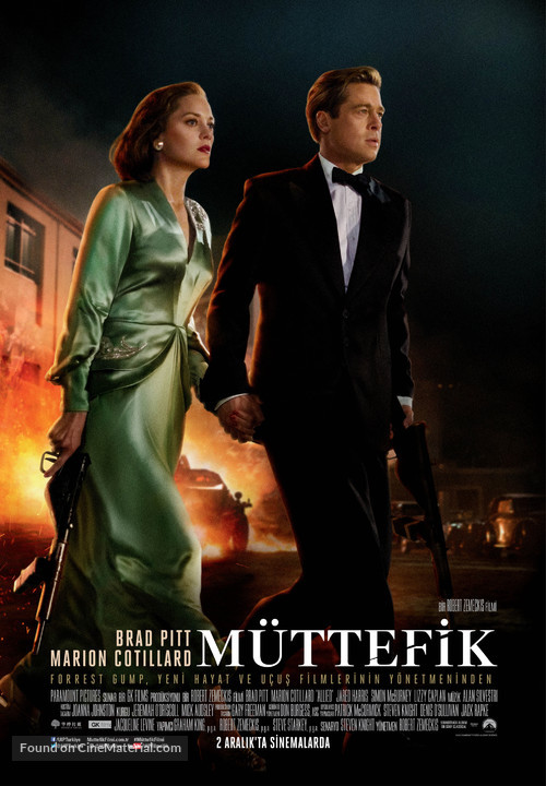 Allied - Turkish Movie Poster