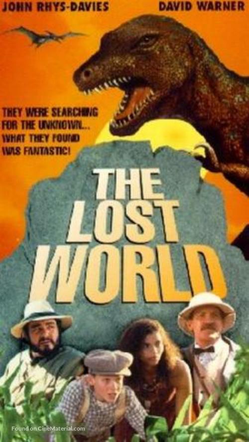 The Lost World - VHS movie cover