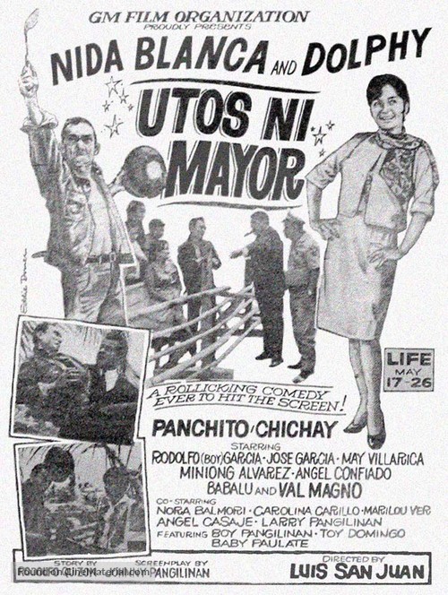 Utos ni mayor - Philippine Movie Poster