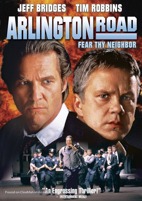 Arlington Road - DVD movie cover