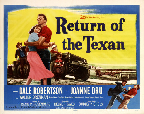 Return of the Texan - Movie Poster