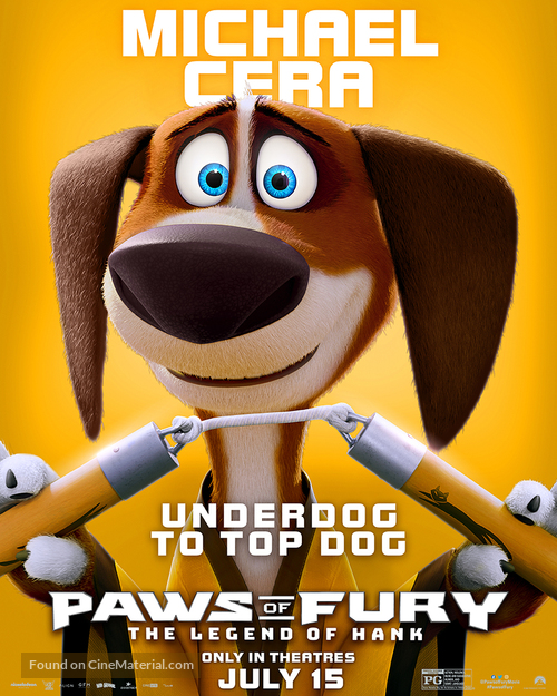 Paws of Fury: The Legend of Hank - Movie Poster