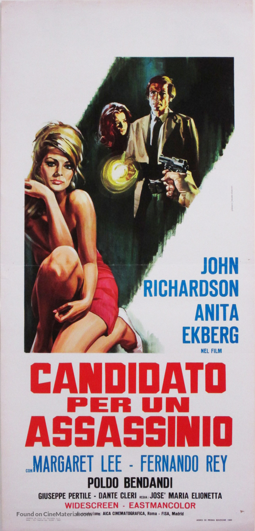 Un sudario a la medida - Italian Movie Poster