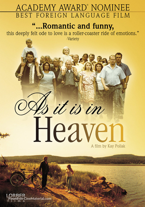 S&aring; som i himmelen - DVD movie cover